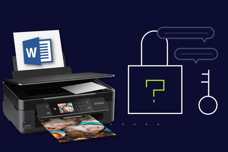 How to Print a Document with Secure Print Assistance in Windows